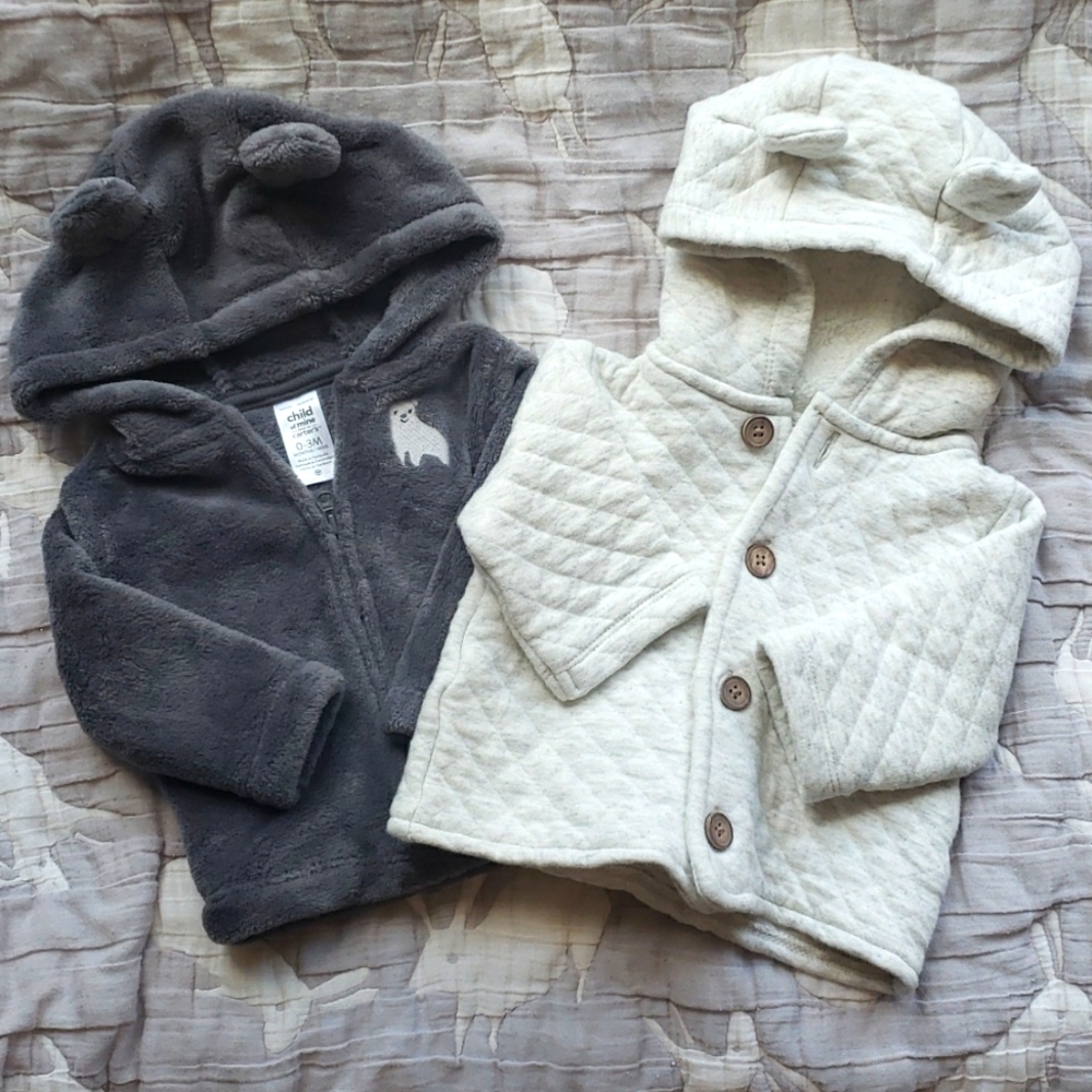 2 Carters sweaters